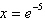 <strong>Write the equation below in its exponential form. </strong> A) B) C) D) E)