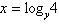 <strong>Write the equation below in its logarithmic form. Assume . </strong> A) B) C) D) E)