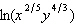 <strong>Expand the given logarithmic expression. Assume all variable expressions represent positive real numbers. </strong> A) B) C) D) E)
