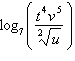 <strong>Write the expression below as a single logarithm with a coefficient of 1. Assume all variable expressions represent positive real numbers. </strong> A) B) C) D) E)