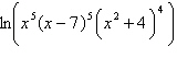 <strong>Write as a single logarithm with a coefficient of 1. Assume all variable expressions represent positive real numbers.</strong> A) B) C) D) E)