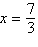 <strong>Use algebraic procedures to find the exact solution(s)of the equation below. </strong> A) B) C) D) E)