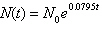 <strong>Find the decay function for the amount of radioactive material that remains in a sample after t days if the half-life of the material is 29 days.</strong> A) B) C) D) E)