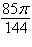 <strong>Angular Rotation of Two Pulleys. A pulley with a radius of 17 inches uses a belt to drive a pulley with a radius of 24 inches. The 17-inch pulley turns through an angle of 150 ° . Find the radian measure of the angle through which the 24-inch pulley turns.</strong> A) B) C) D) E)