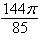 <strong>Angular Rotation of Two Pulleys. A pulley with a radius of 17 inches uses a belt to drive a pulley with a radius of 24 inches. The 17-inch pulley turns through an angle of 150 ° . Find the radian measure of the angle through which the 24-inch pulley turns.</strong> A) B) C) D) E)