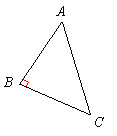 <strong>Distance Across a Marsh. In the diagram below, D ABC is a right triangle and AB represents the distance across a marsh. If C measures 37 and BC measures 44 m, find AB. Round answer to the nearest meter. </strong> A)34 m B)35 m C)26 m D)33 m E)36 m