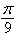 <strong>State the period of the function. </strong> A)2 p B) C) D)9 p E)