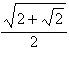 <strong>Use the half-angle identities to find the exact value of the trigonometric expression. cos 22.5 °</strong> A) B) C) D) E)