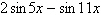 <strong>Write the expression as the sum or difference of two functions. </strong> A) B) C) D) E)