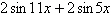<strong>Write the expression as the sum or difference of two functions. </strong> A) B) C) D) E)