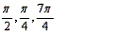 <strong>Solve the equation for exact solutions in the interval . </strong> A) B) C) D) E)