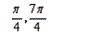 <strong>Solve the equation for exact solutions in the interval . </strong> A) B) C) D) E)