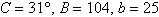 <strong>Solve the triangle, if it exists. Round answers to the nearest whole number. </strong> A) B) C) D) E)No triangle is formed.