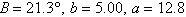<strong>Solve the triangle, if it exists. Round answers to one decimal place. </strong> A)No triangle is formed. B) C) or D) or E)