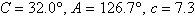 <strong>Solve the triangle, if it exists. Round answers to one decimal place. </strong> A)No triangle is formed. B) C) or D) or E)