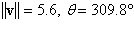 <strong>Find the magnitude and direction for the vector. Round answers to one decimal place. v = -5 i + 6 j</strong> A) B) C) D) E)