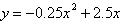 <strong>A fountain in a shopping mall has two parabolic arcs of water intersecting as shown below. The equation of one parabola is and the equation of the second parabola is . How high above the base of the fountain do the parabolas intersect? All dimensions are in feet. Round your answer to the nearest hundredth.</strong> A)5.91 feet B)6.40 feet C)2.95 feet D)3.45 feet E)8.86 feet
