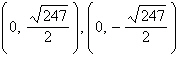 <strong>Find the vertices and foci of the ellipse given by the equation. </strong> A)vertices: , foci: B)vertices: , foci: C)vertices: , foci: D)vertices: , foci: E)vertices: , foci: