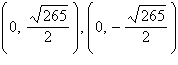 <strong>Find the vertices and foci of the ellipse given by the equation. </strong> A)vertices: , foci: B)vertices: , foci: C)vertices: , foci: D)vertices: , foci: E)vertices: , foci: