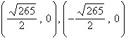<strong>Find the vertices and foci of the ellipse given by the equation. </strong> A)vertices: , foci: B)vertices: , foci: C)vertices: , foci: D)vertices: , foci: E)vertices: , foci: