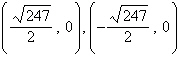<strong>Find the vertices and foci of the ellipse given by the equation. </strong> A)vertices: , foci: B)vertices: , foci: C)vertices: , foci: D)vertices: , foci: E)vertices: , foci: