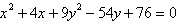 <strong>Find the center of the ellipse given by the equation .</strong> A) B) C) D) E)