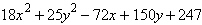 <strong>Find the center, vertices, and foci of the ellipse given by the equation. </strong> A)center: , vertices: , foci: B)center: , vertices: , foci: C)center: , vertices: , foci: D)center: , vertices: , foci: E)center: , vertices: , foci: