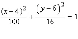 <strong>Use the eccentricity of the ellipse to find its equation in standard form. eccentricity , foci at </strong> A) B) C) D) E)