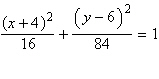 <strong>Use the eccentricity of the ellipse to find its equation in standard form. eccentricity , foci at </strong> A) B) C) D) E)
