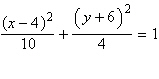 <strong>Use the eccentricity of the ellipse to find its equation in standard form. eccentricity , foci at </strong> A) B) C) D) E)