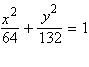 <strong>Use the eccentricity of the ellipse to find its equation in standard form. eccentricity , major axis of length 28 on the y -axis, center at (0, 0)</strong> A) B) C) D) E)