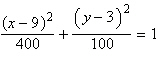 <strong>A line segment with endpoints on the ellipse that is perpendicular to the major axis and passes through a focus is a latus rectum of the ellipse. Find the length of the latus rectum for the ellipse .</strong> A)40 B)2 C)5 D)1 E)10