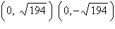 <strong>Find the vertices, foci, and asymptotes for the hyperbola given by the equation. </strong> A)vertices: , foci: , asymptotes: B)vertices: , foci: , asymptotes: C)vertices: , foci: , asymptotes: D)vertices: , foci: , asymptotes: E)vertices: , foci: , asymptotes: