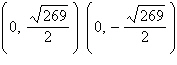 <strong>Find the vertices, foci, and asymptotes for the hyperbola given by the equation. </strong> A)vertices: , foci: , asymptotes: B)vertices: , foci: , asymptotes: C)vertices: , foci: , asymptotes: D)vertices: , foci: , asymptotes: E)vertices: , foci: , asymptotes: