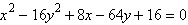 <strong>Use the quadratic formula to solve for y in terms of x . Then use a graphing utility to graph the equation. </strong> A) B) C) D) E)