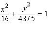 <strong>Find the equation in standard form of the hyperbola that satisfies the stated conditions, if it exists. vertices and , passing through </strong> A) B) C)does not exist D) E)