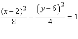 <strong>Use the eccentricity to find the equation of the hyperbola in standard form. center ( - 2, - 6), conjugate axis of length 8 with the transverse axis parallel to the x -axis, eccentricity 3</strong> A) B) C) D) E)