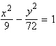 <strong>Use the definition of a hyperbola to find the equation of the hyperbola in standard form. foci (9, 0)and ( - 9, 0); passes through the point (9, 24)</strong> A) B) C) D) E)