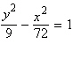 <strong>Use the definition of a hyperbola to find the equation of the hyperbola in standard form. foci (9, 0)and ( - 9, 0); passes through the point (9, 24)</strong> A) B) C) D) E)