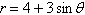 Sketch the graph of the polar equation.  