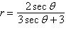 Sketch the graph of the polar equation.  