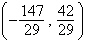 <strong>Solve each system of equations by the substitution method. </strong> A)no solution B) C) D) E)