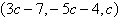 <strong>Solve the system of equations below: </strong> A) B) C) D) E)