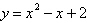 <strong>Find an equation of the form whose graph passes through the points and .</strong> A) B) C) D) E)