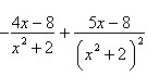 <strong>Find the partial fraction decomposition of the rational expression below. </strong> A) B) C) D) E)