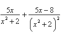 <strong>Find the partial fraction decomposition of the rational expression below. </strong> A) B) C) D) E)