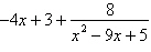 <strong>Find the partial fraction decomposition of the rational expression below. </strong> A) B) C) D) E)