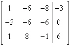 <strong>Write the coefficient matrix of the system of equations below. </strong> A) B) C) D) E)
