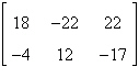 <strong>If possible, find 2 A 5 B . </strong> A) B) C) D) E)not possible