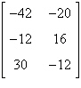 <strong>If possible, find AB . </strong> A) B)not possible C) D) E)
